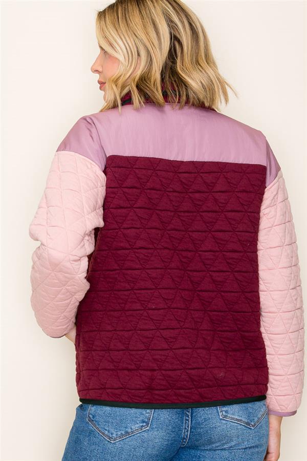 Quilted Sweatshirt