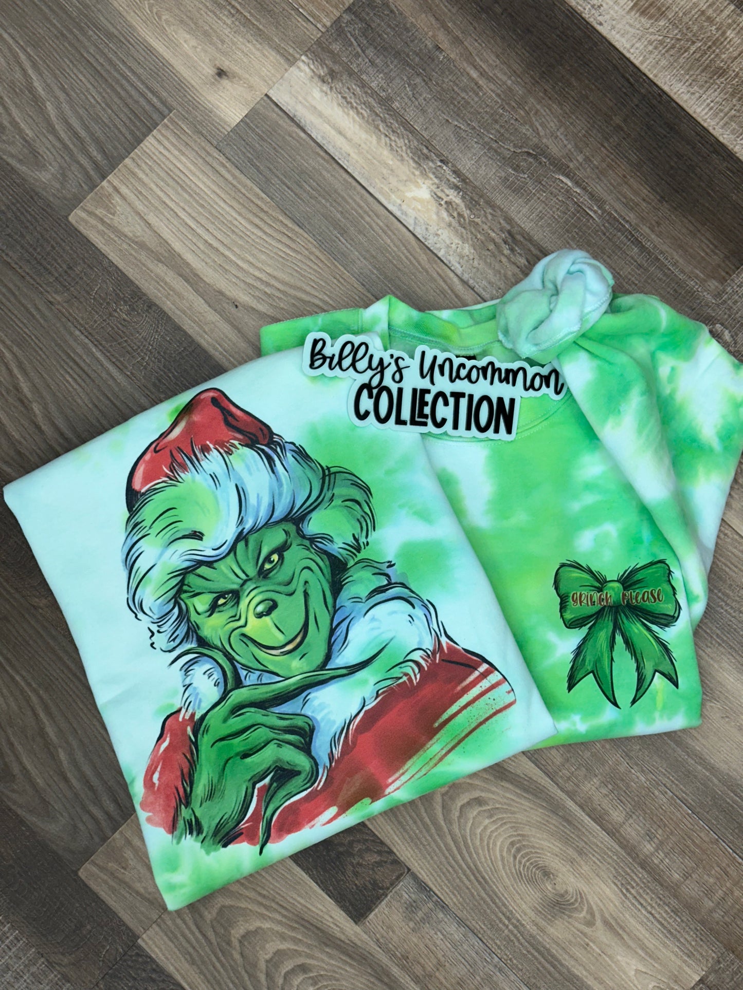 Grinch Tie-Dye