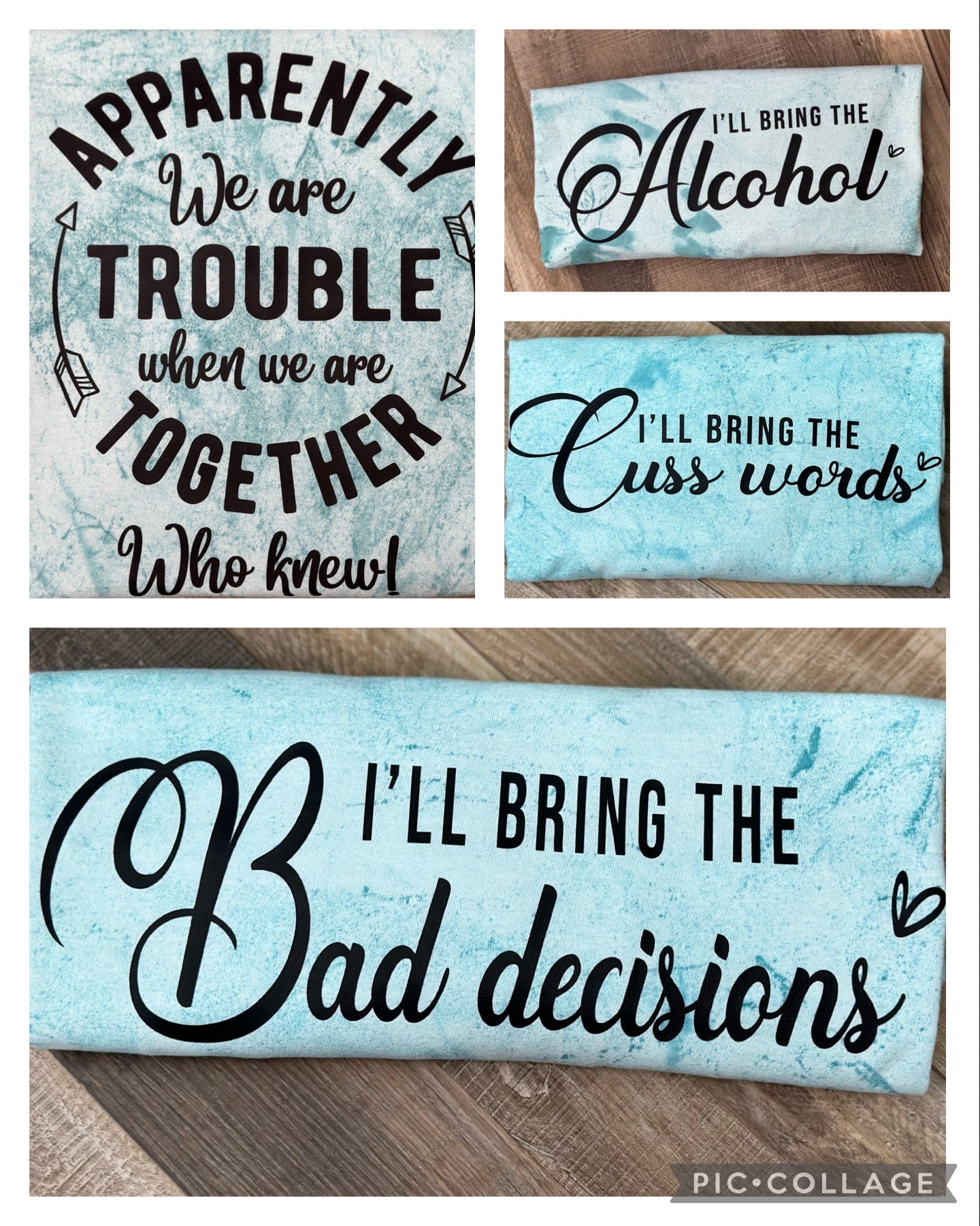 Apparently we are trouble when together Who Knew