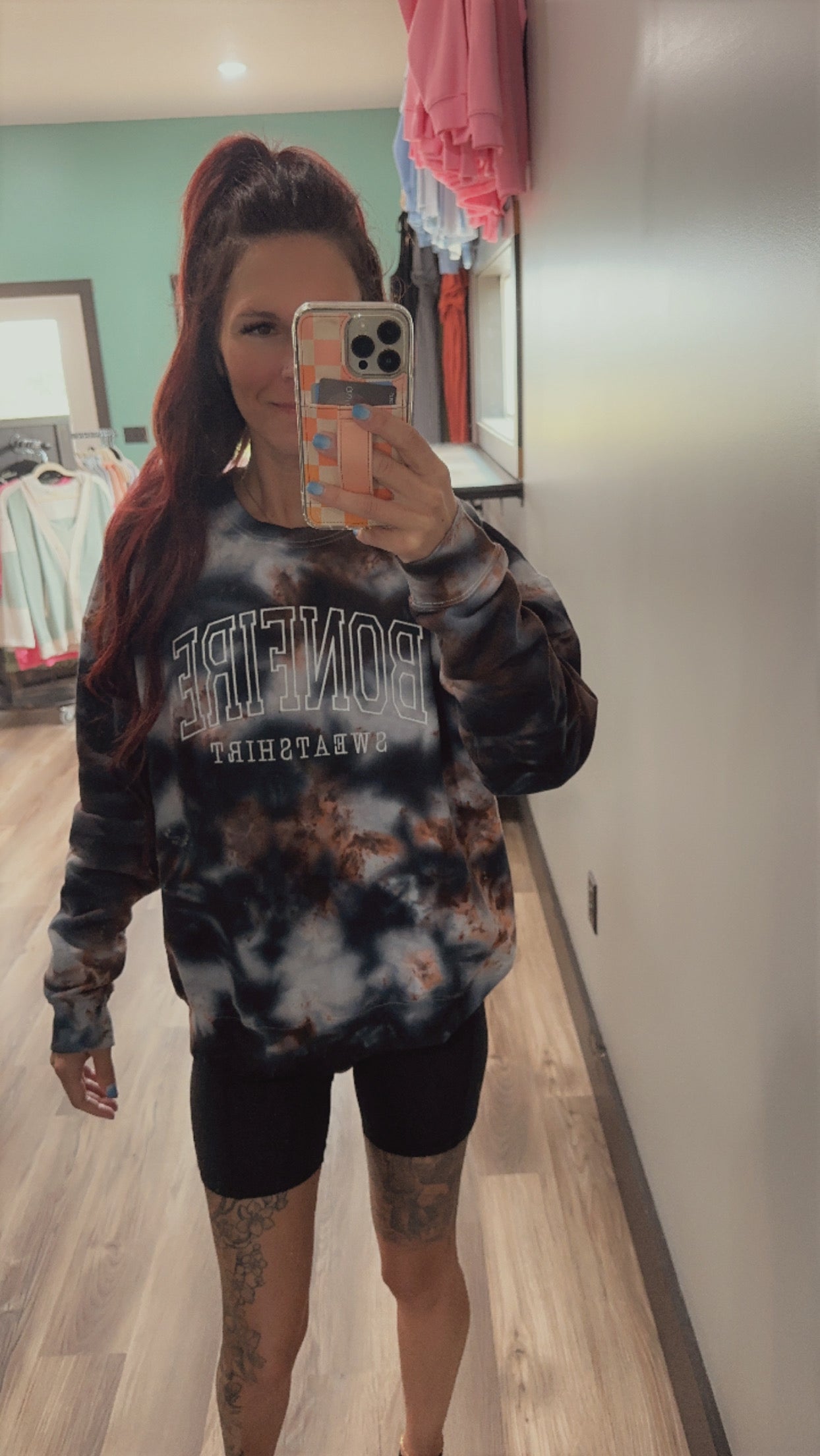 BONFIRE SWEATSHIRT Embroidered