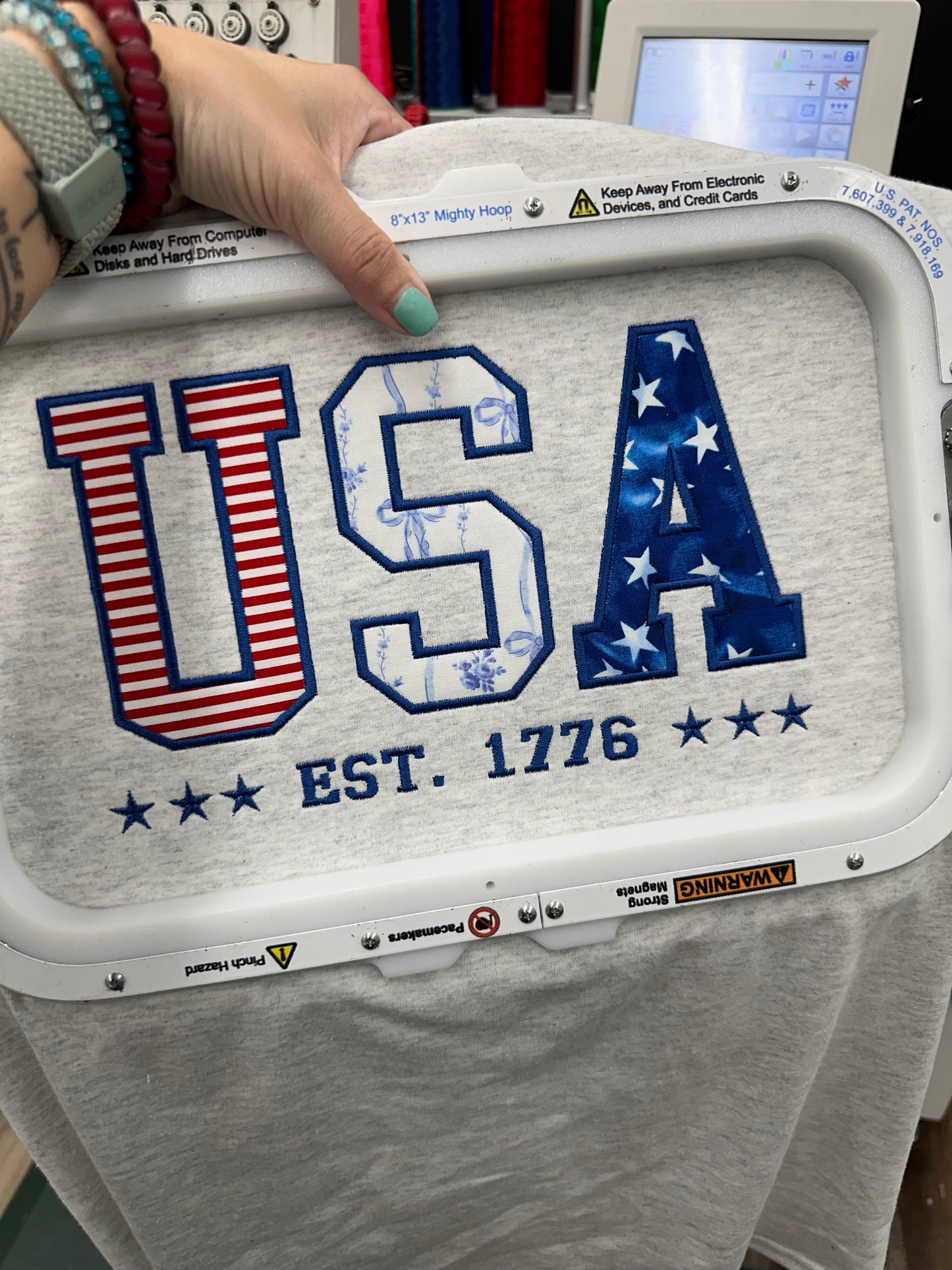USA Fabric Est 1776