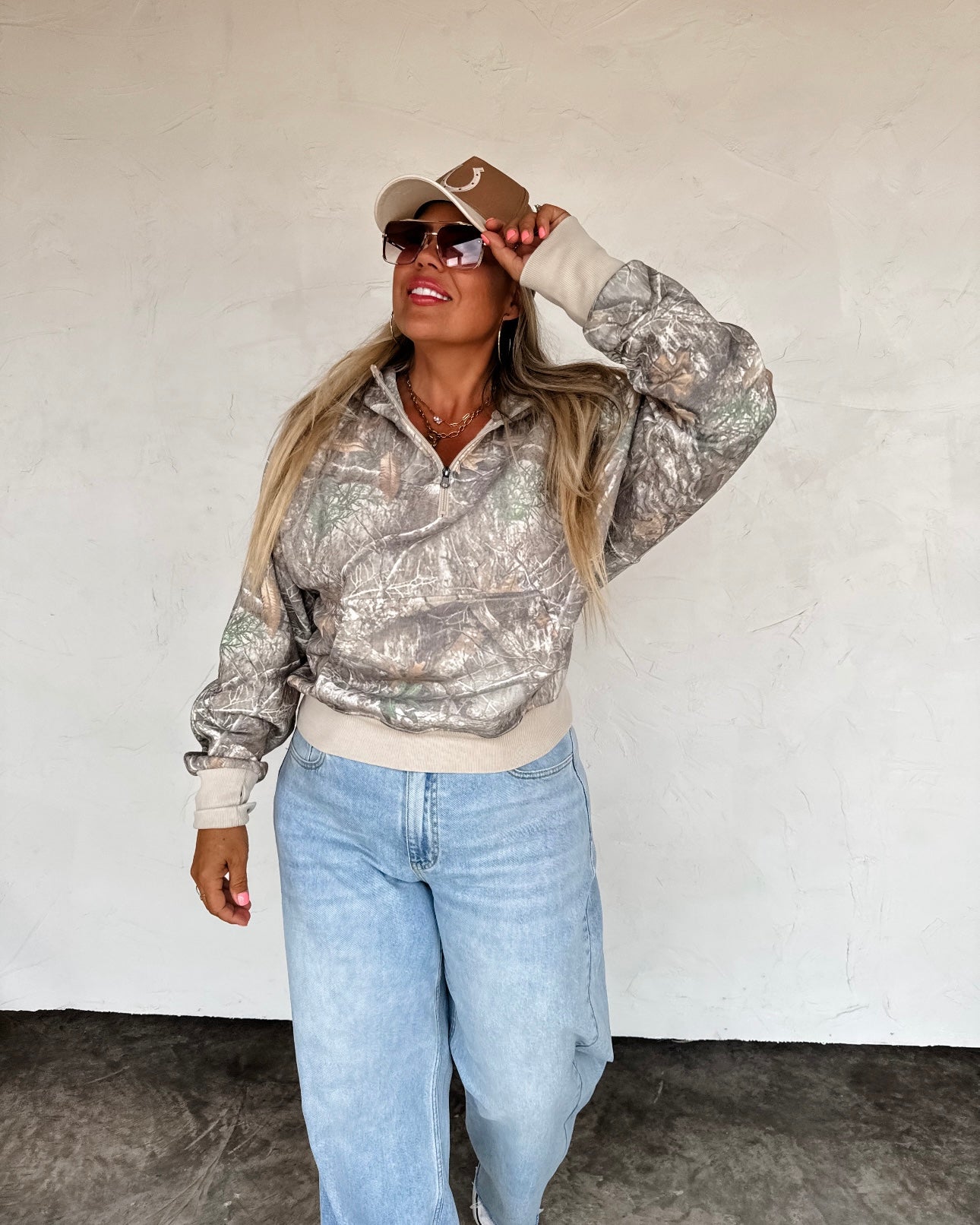 CAMO EASY DOES IT PULLOVER
