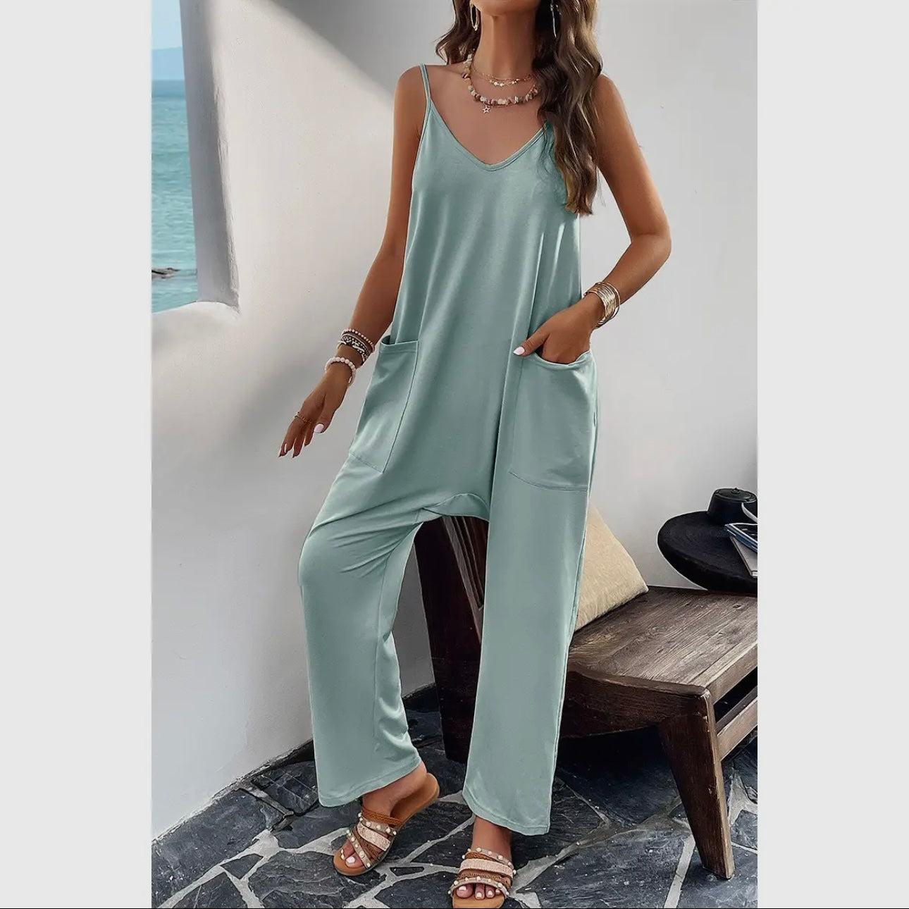 V Neck Lose Jumper