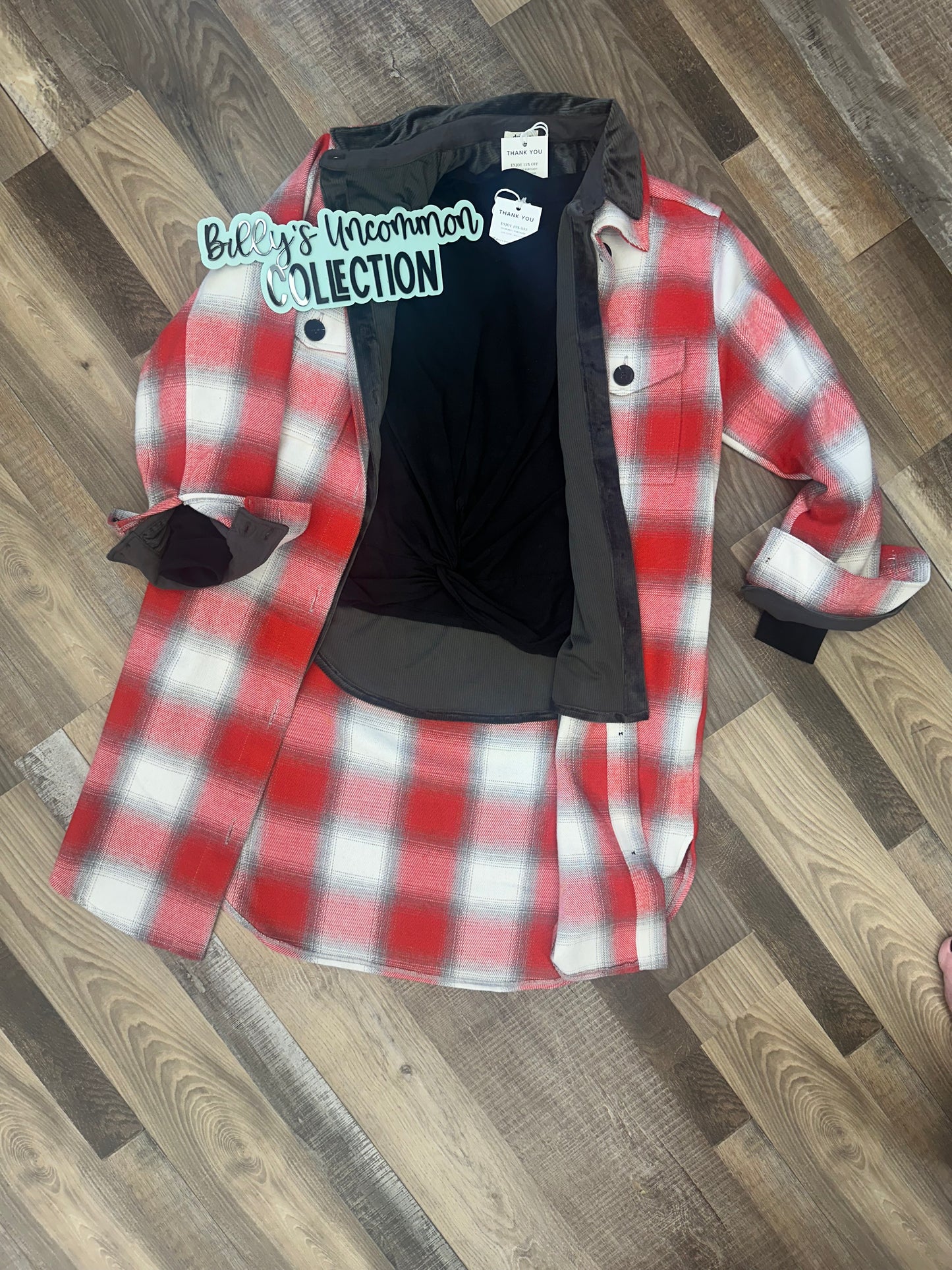 BOBI LONG SLEEVE V NECK TWIST FRONT TEE