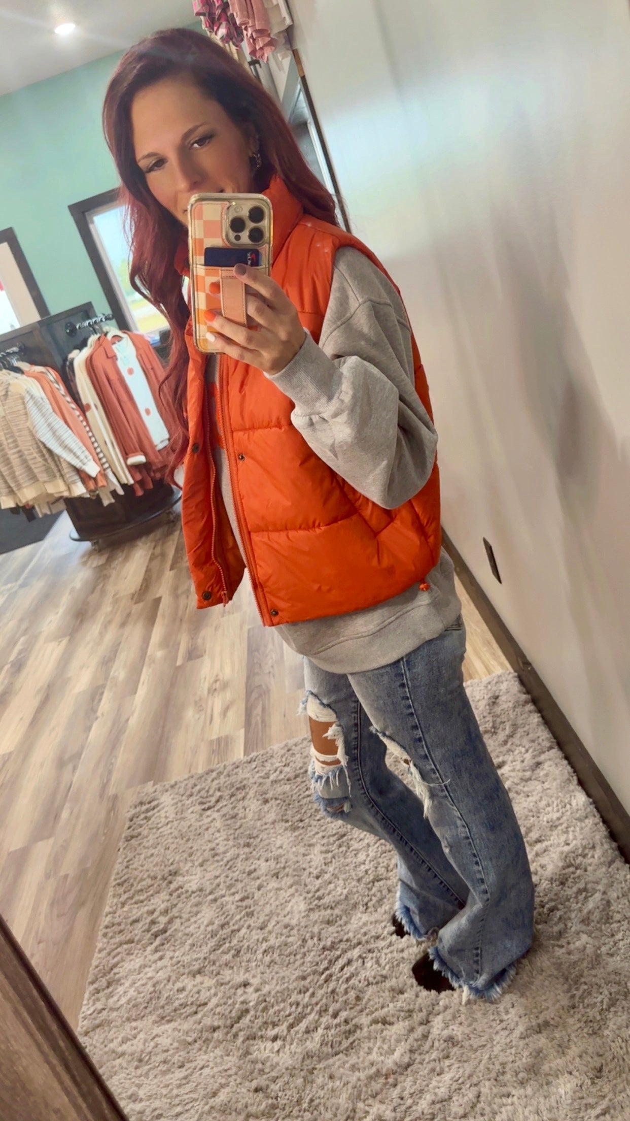 World Traveler Vest - Orange or Neon Pink