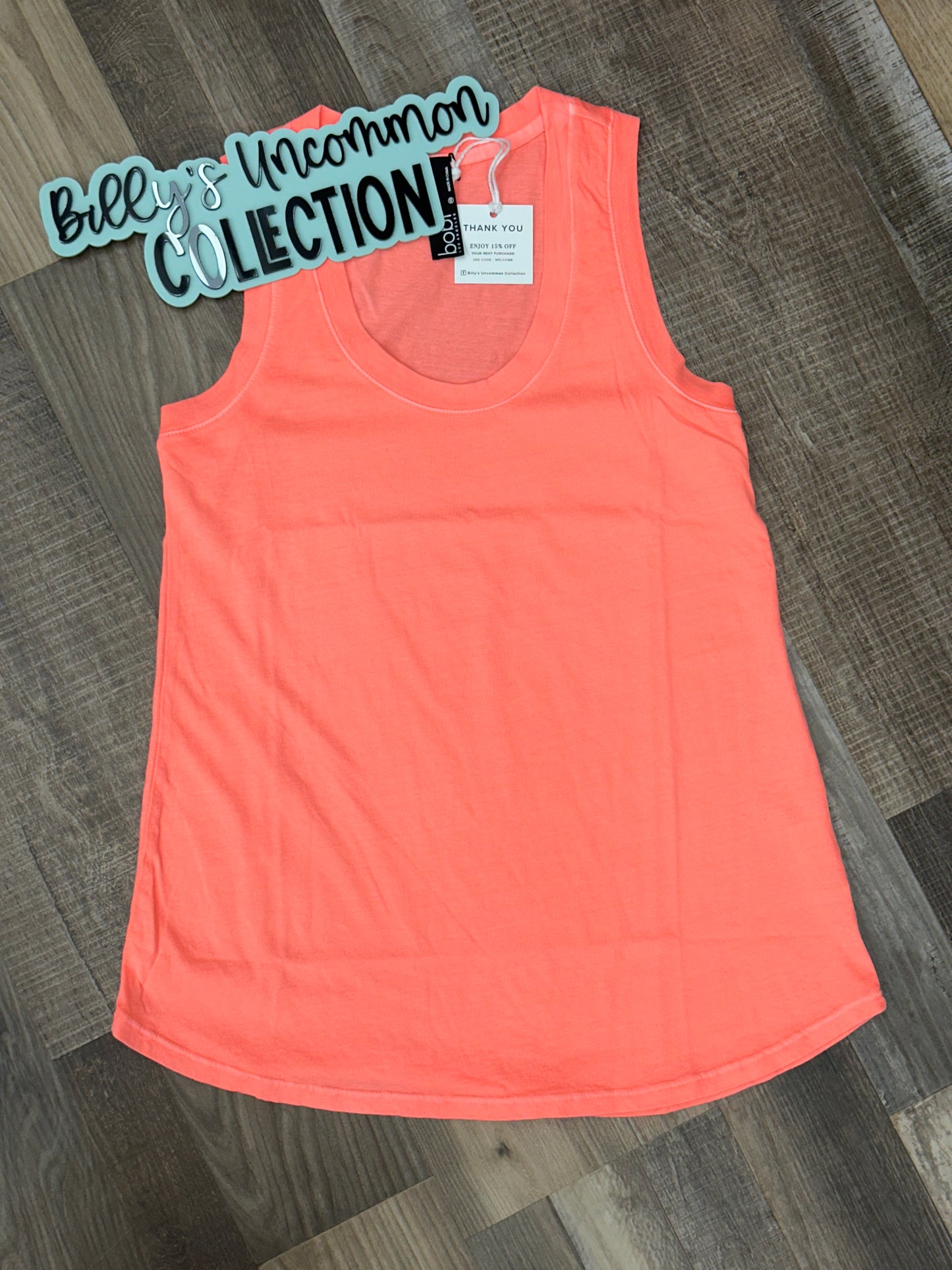SCOOP ROUND HEM TANK