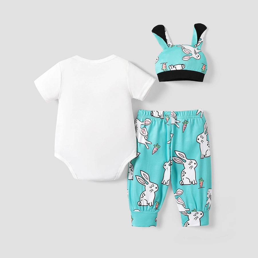 Easter 3pcs BOY Short-Sleeve set