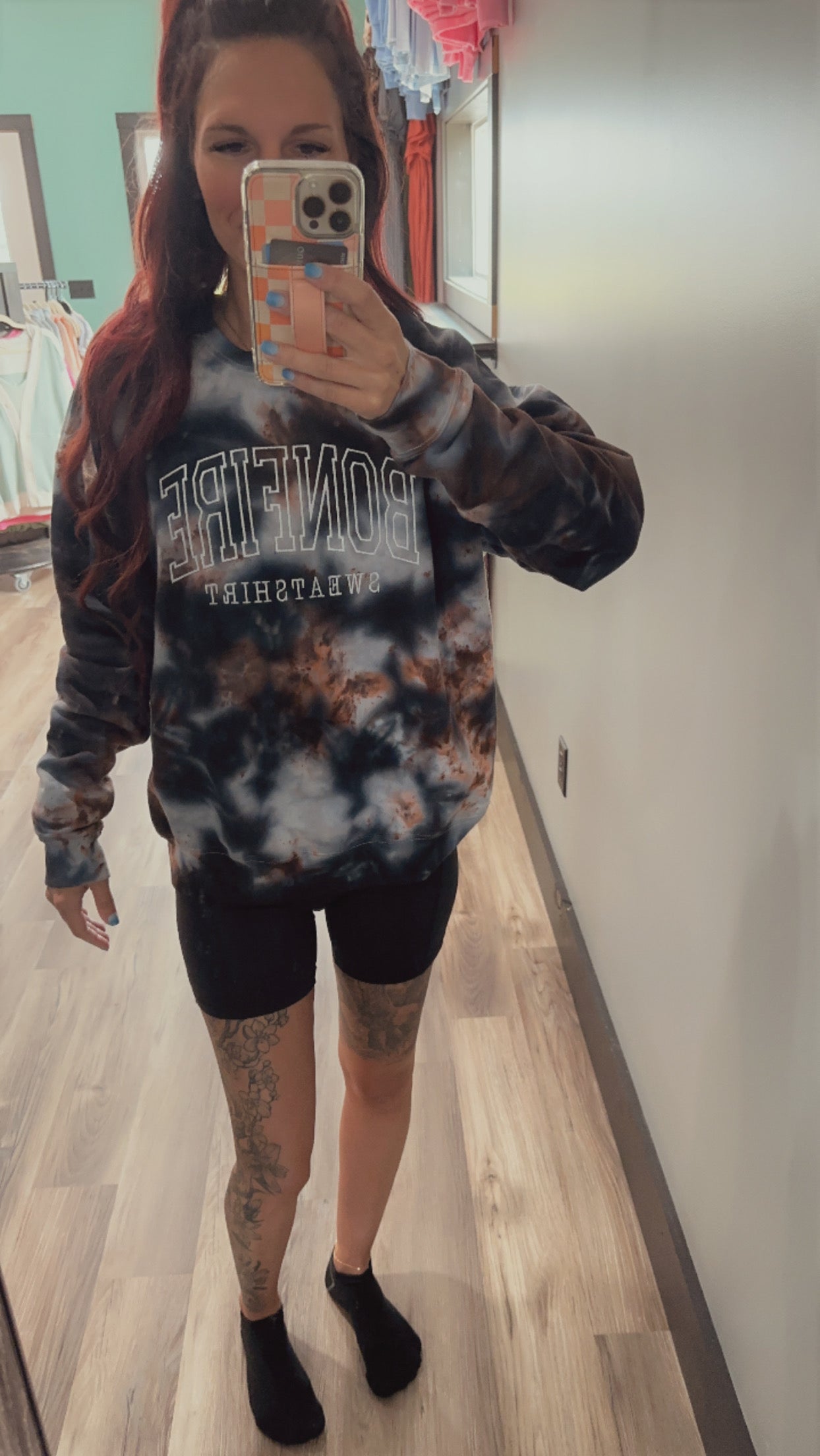BONFIRE SWEATSHIRT Embroidered