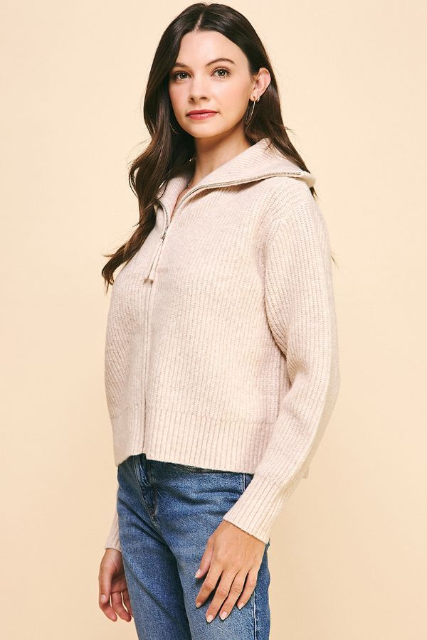 Verna Zip up Sweater