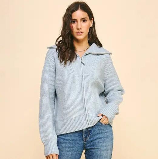 Verna Zip up Sweater