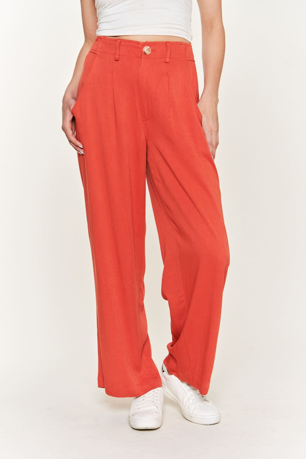 High waisted Palazzo wide leg pants