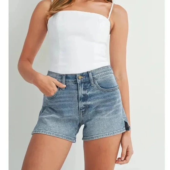 JUSTUSA Comfort Stretch Short with Slit