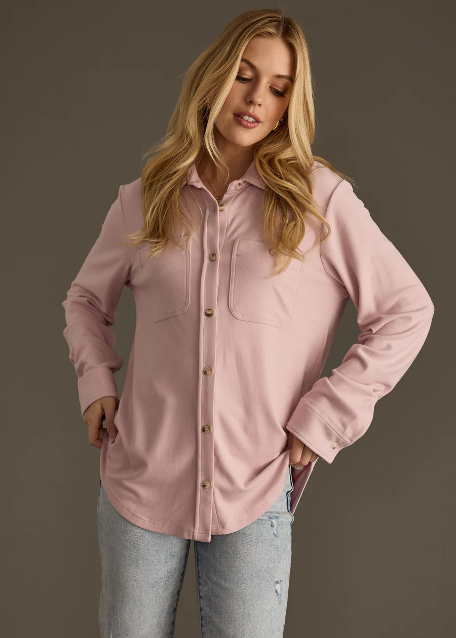 Mindi Super Soft Button Up