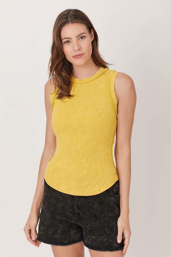 Washed Tank Top