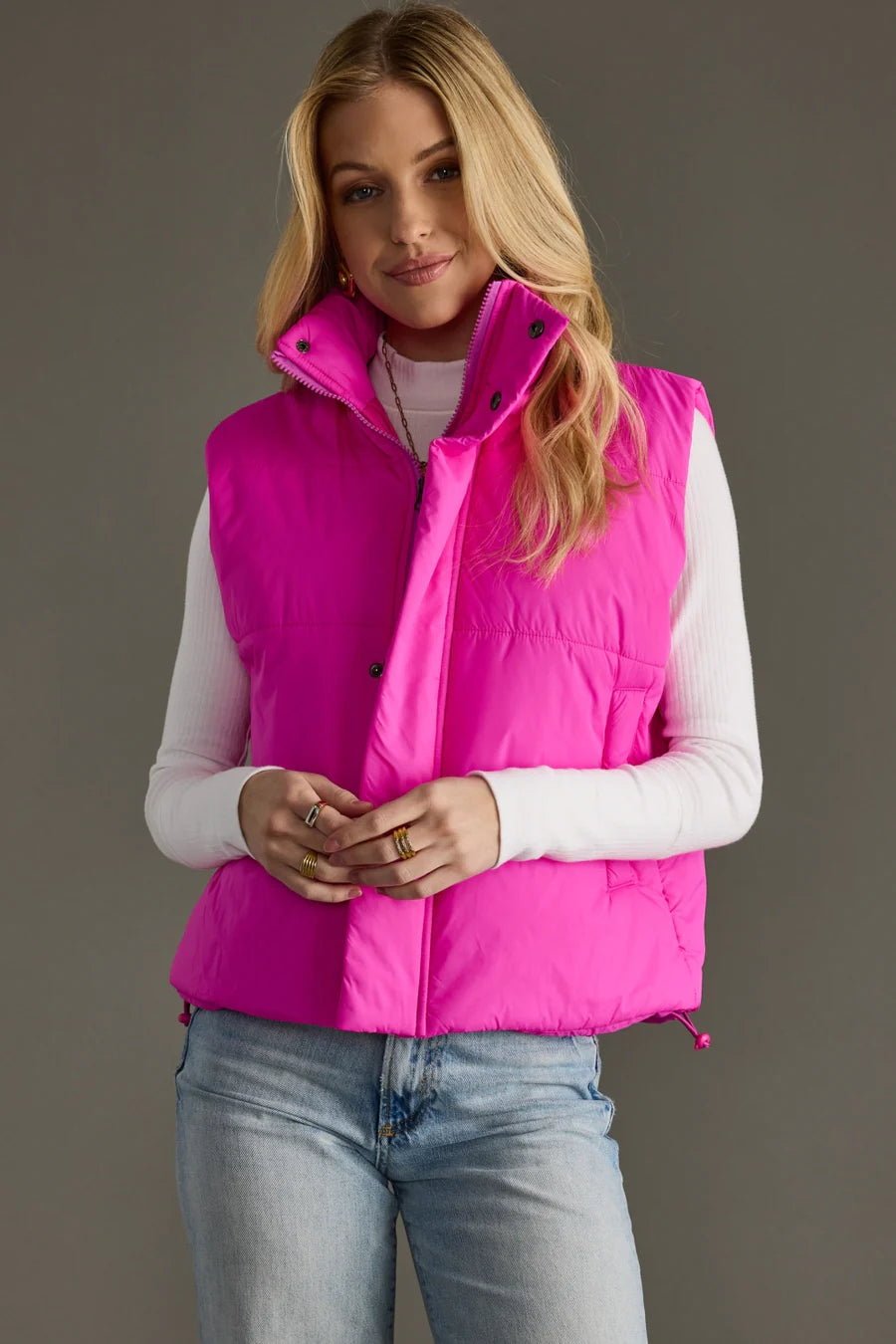 World Traveler Vest - Orange or Neon Pink