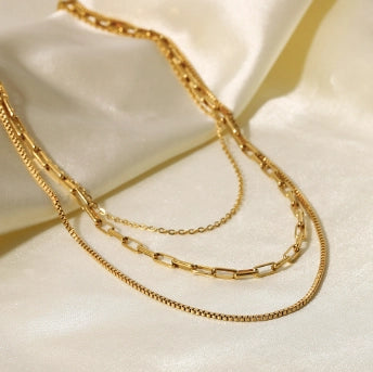 3 Layer paperclip chain
