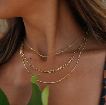 3 Layer paperclip chain