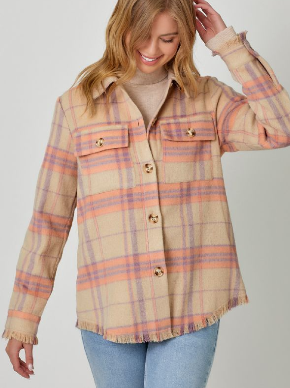 FRINGED THERMAL SHACKET