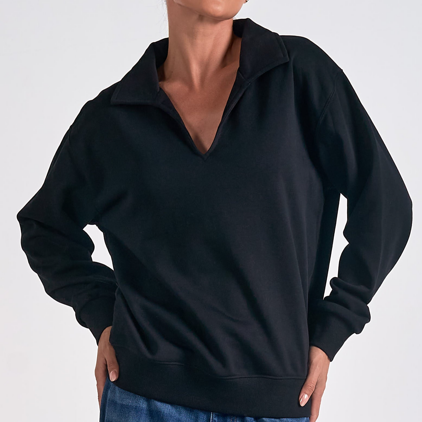 V-Neck Sweatshirt