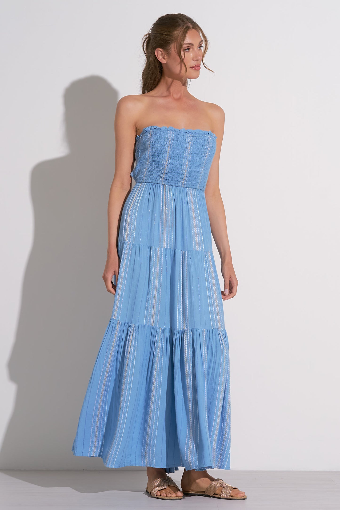 Maxi Strapless Smock