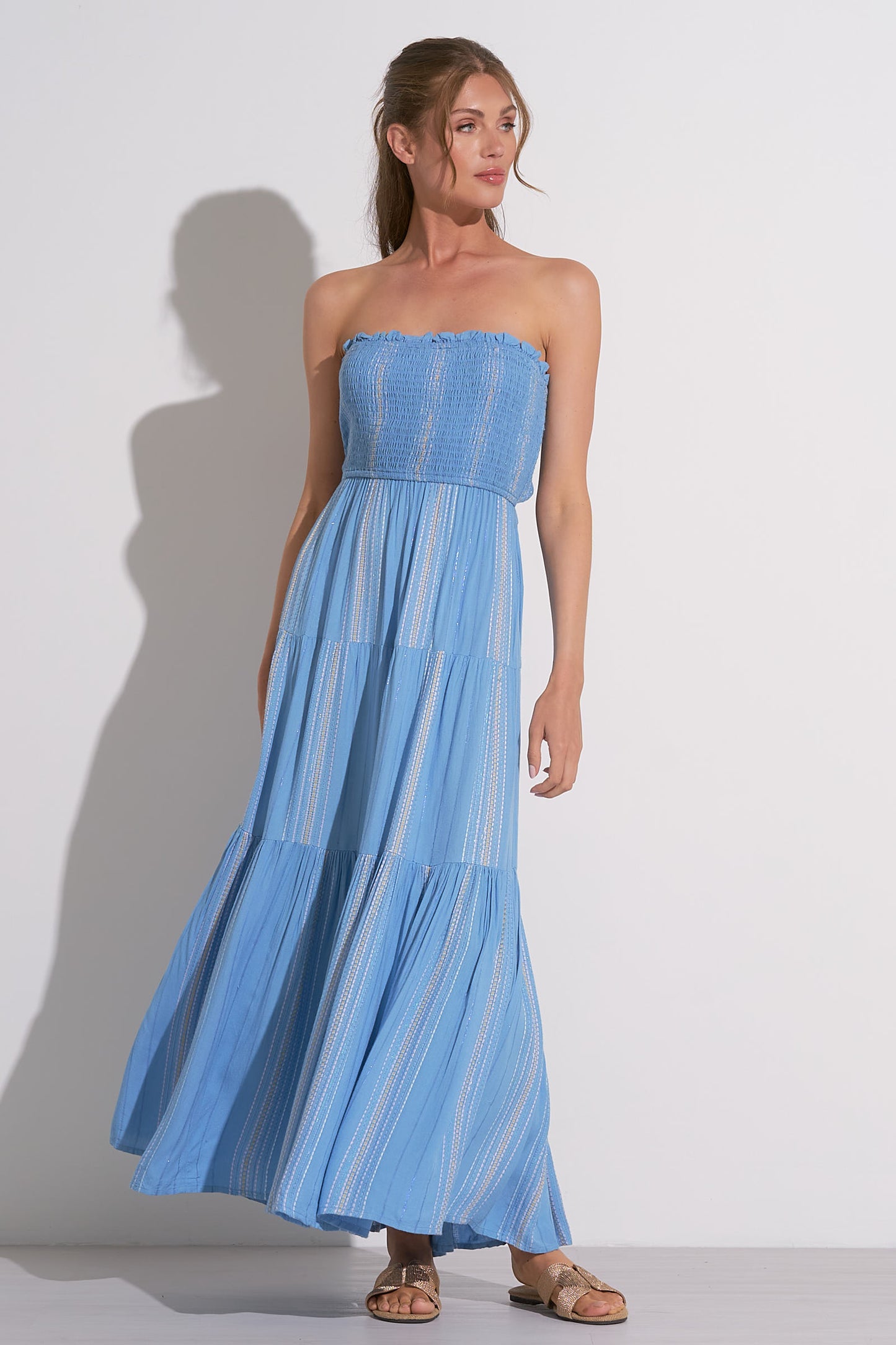Maxi Strapless Smock
