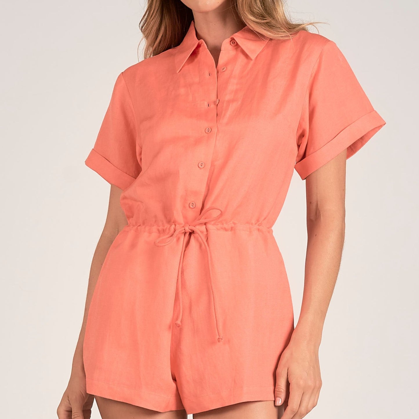 Coral Romper