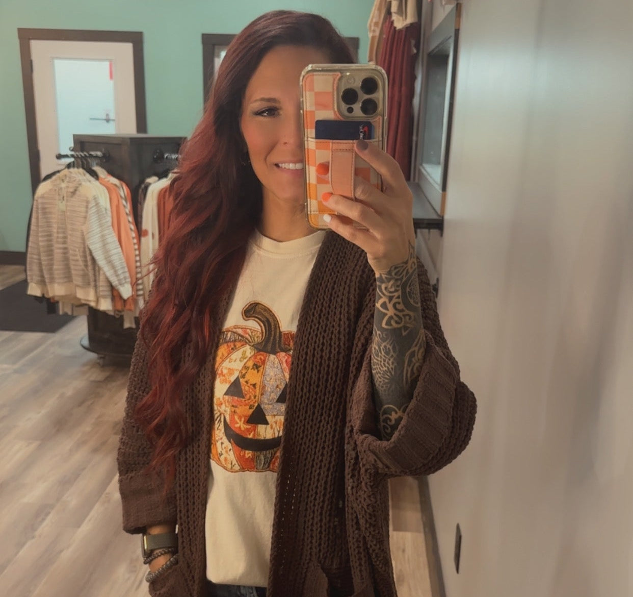 Pumpkin Patch Work Tee