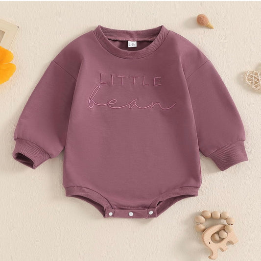 Little Bean long sleeve onesie