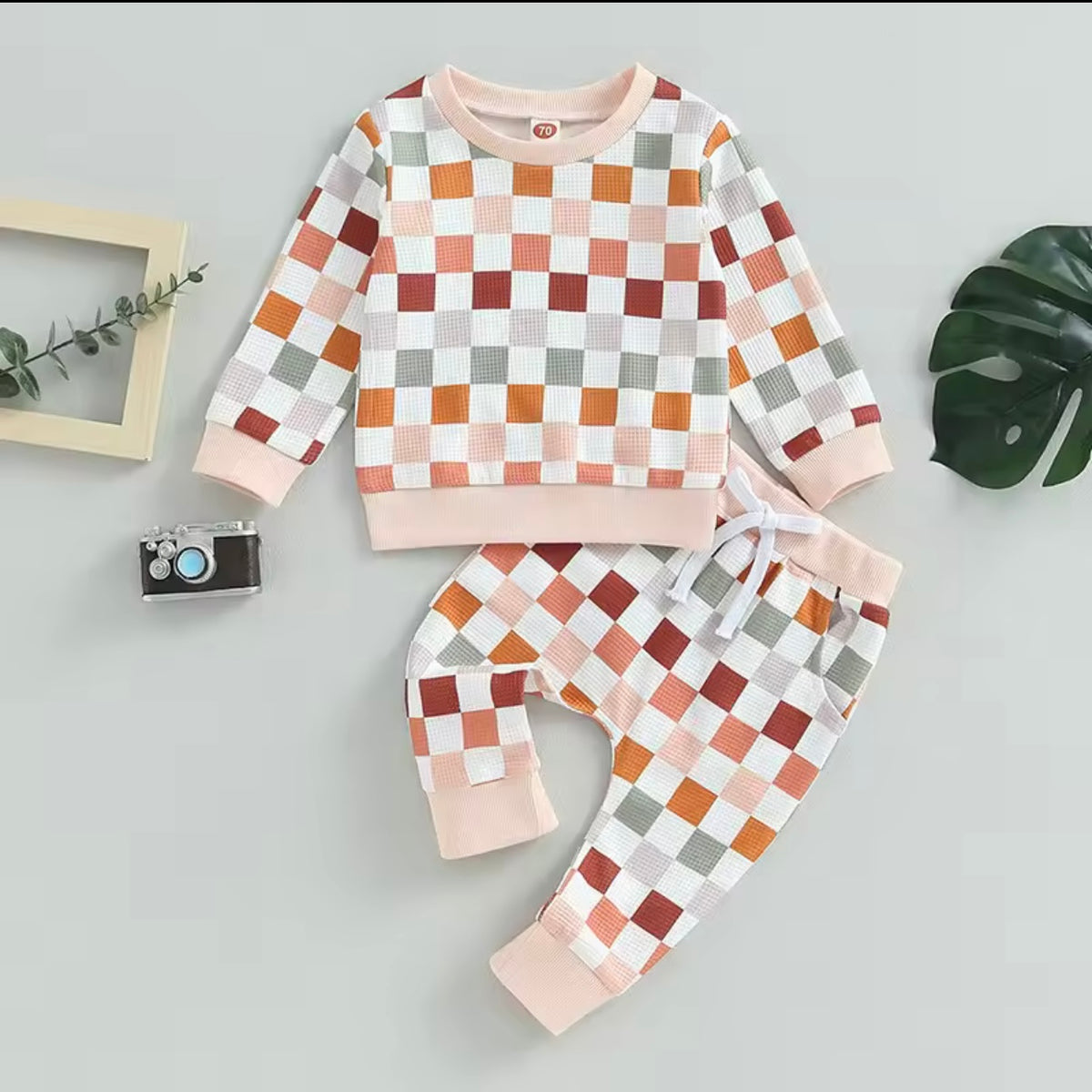 Checkered Girl Outfit