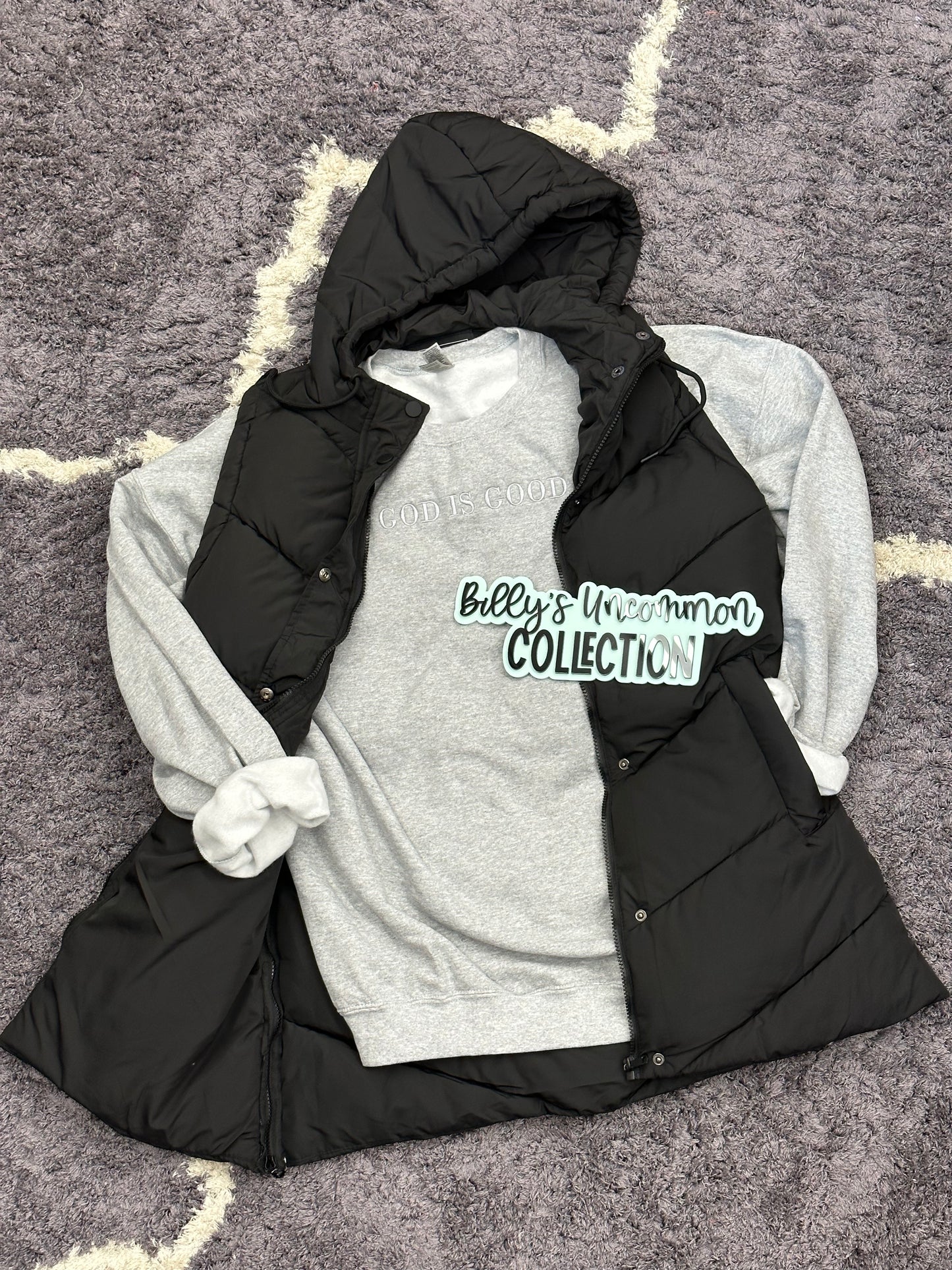 Royalty Long Puff Vest