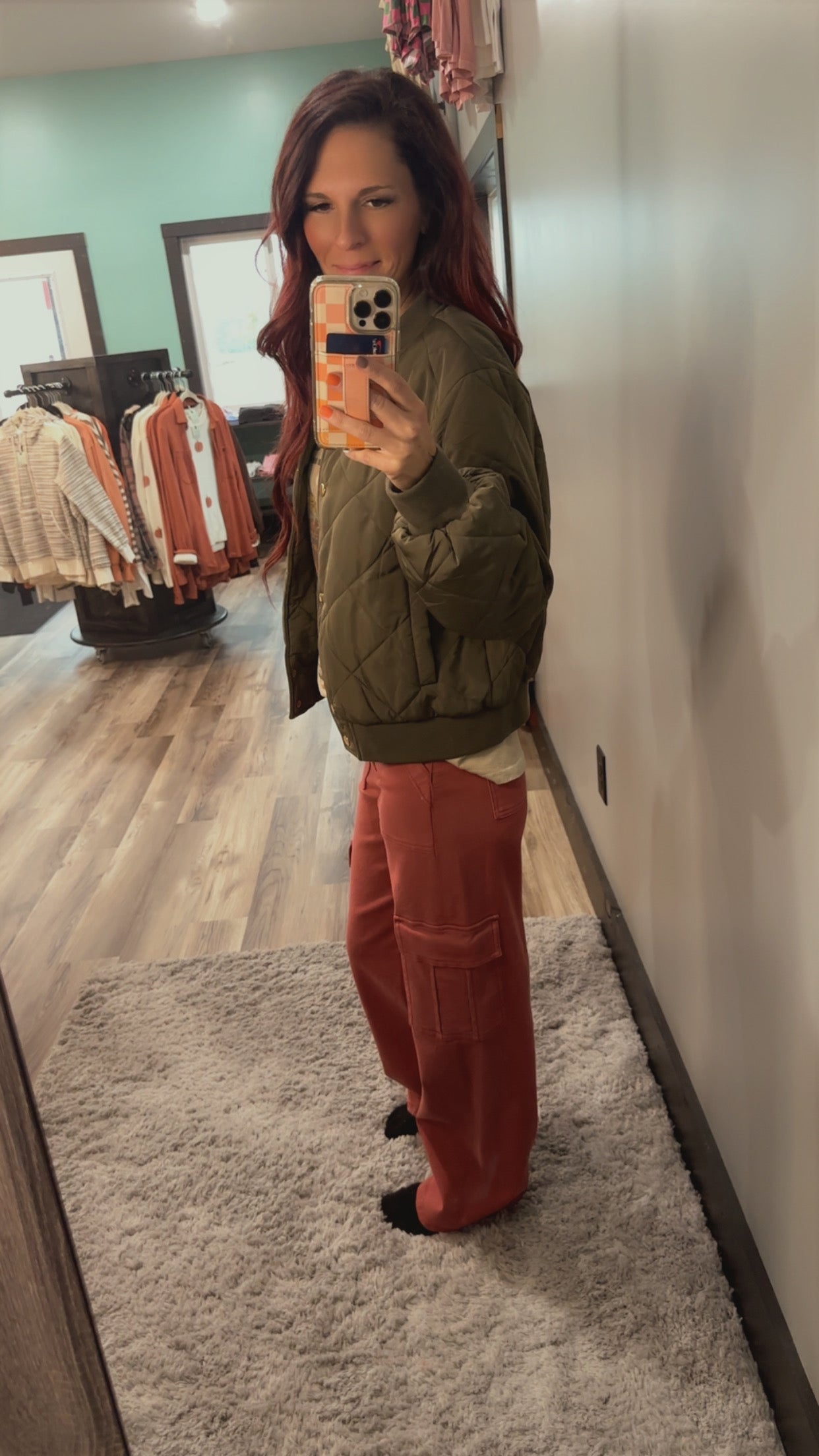 Style Expedition Olive Green Quilted Bomber Jacket