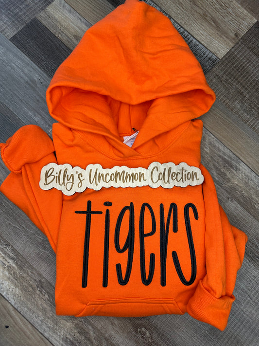Tigers Split Stitch Embroidered Youth