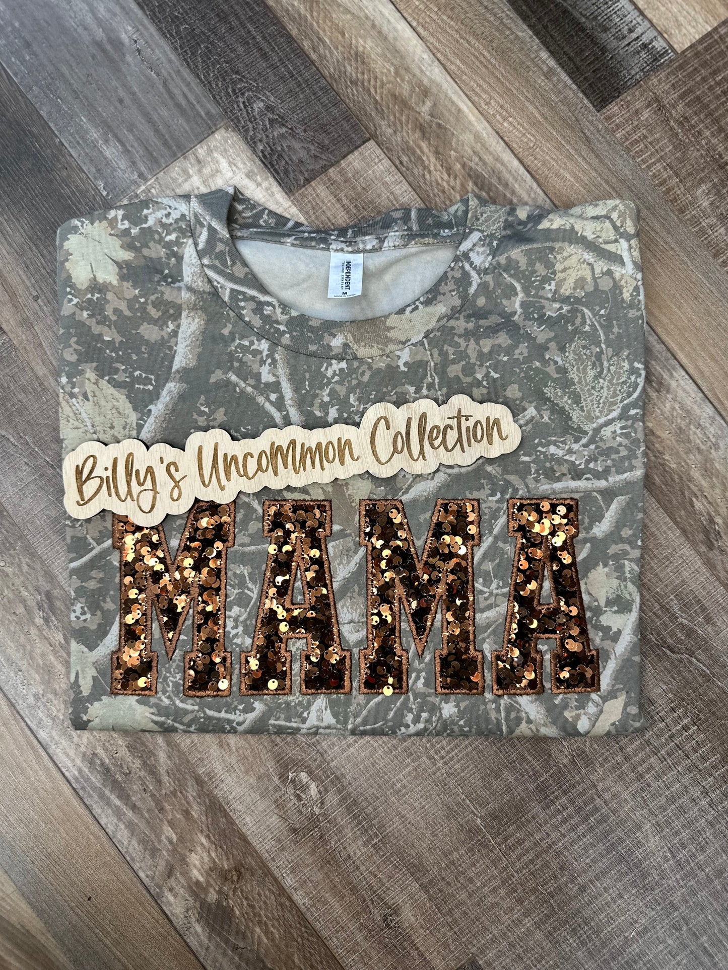 Custom CAMO SEQUINS