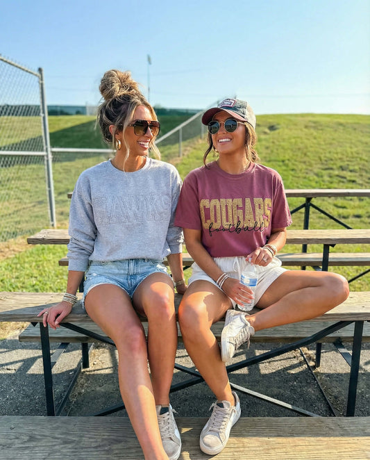 (Copy) GOD DON’T PLAY WITH ME Embroidered Crewneck