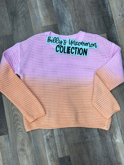 OMBRE CREW NECK SWEATER