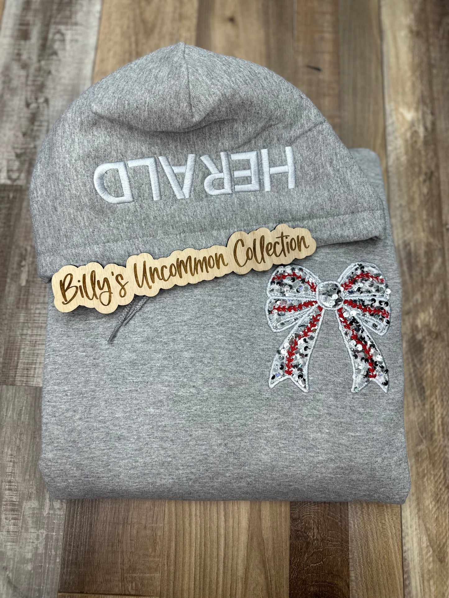Embroidered Hood Sequins or No Sequins Number