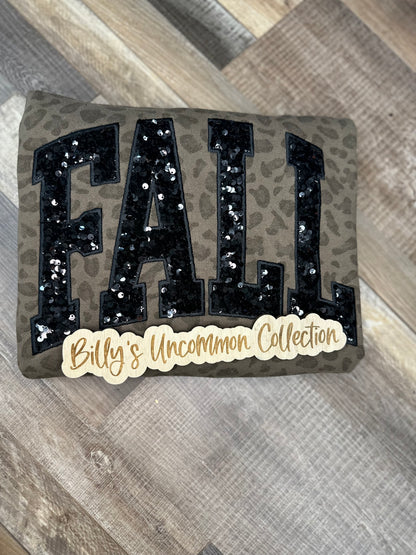 FALL SWEATSHIRT SEQUIN EMBROIDERED (Copy)
