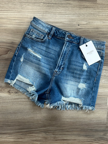 Hidden Distress Jean Shorts