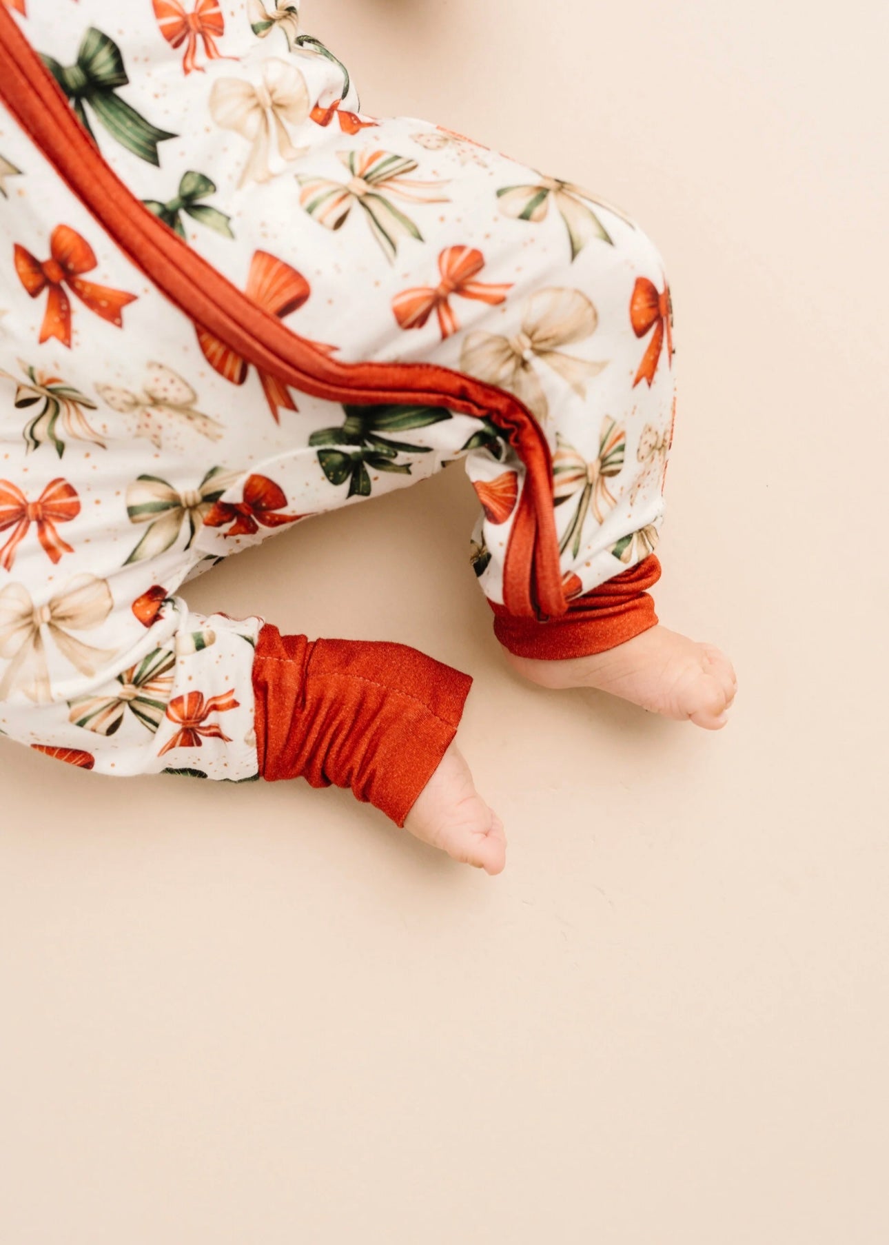 Holiday Bows Bamboo Sleeper