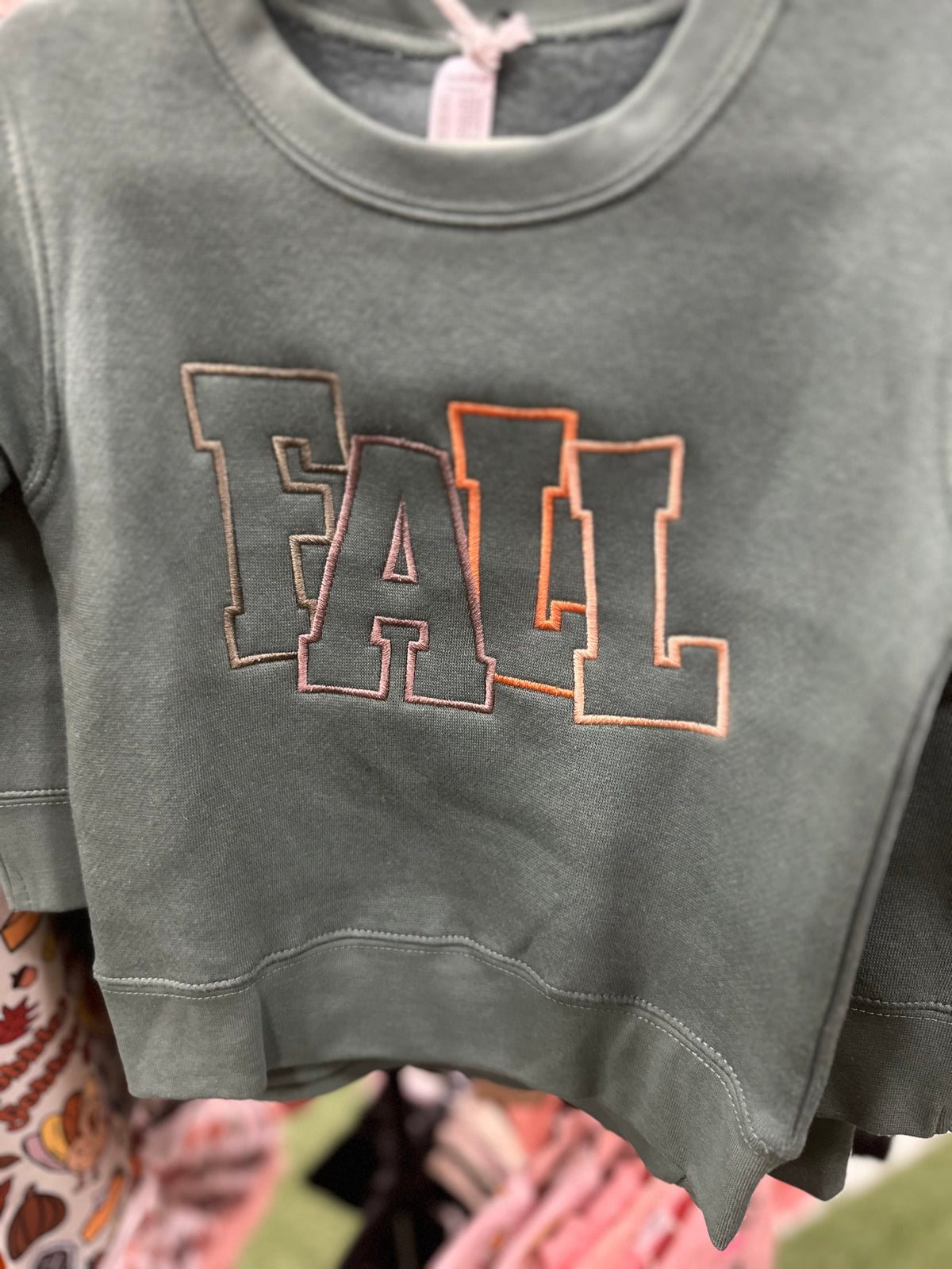 FALL Kids Embroidered