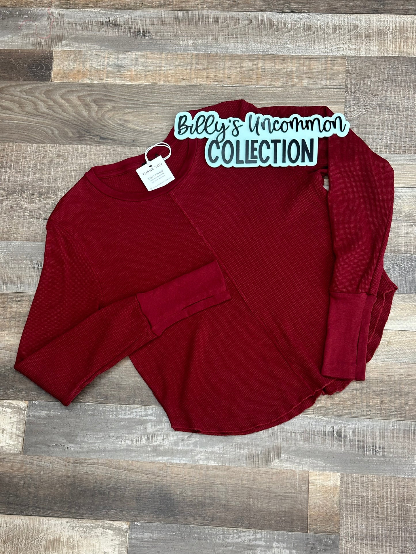 Thermal Crop long Sleeve Tee