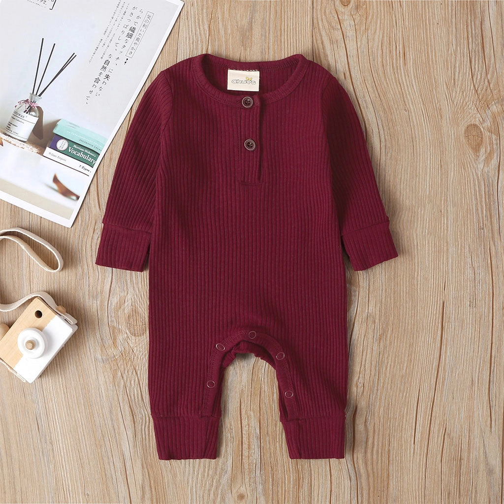 Infant Cotton Knitted Jumpsuit