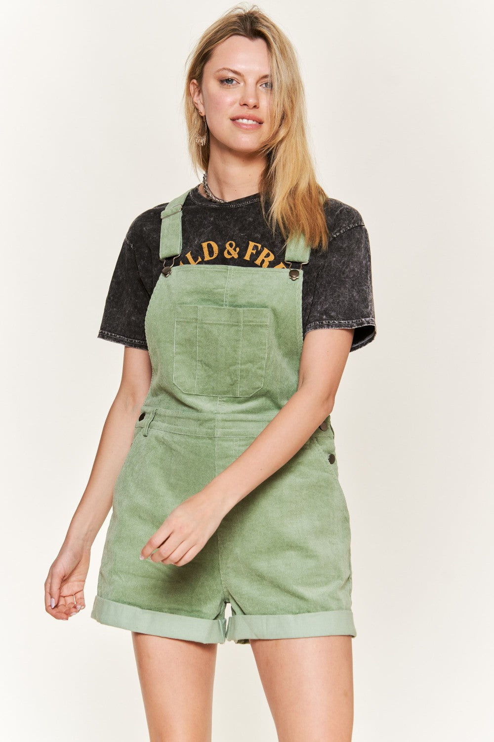 CORDUROY OVERALLS