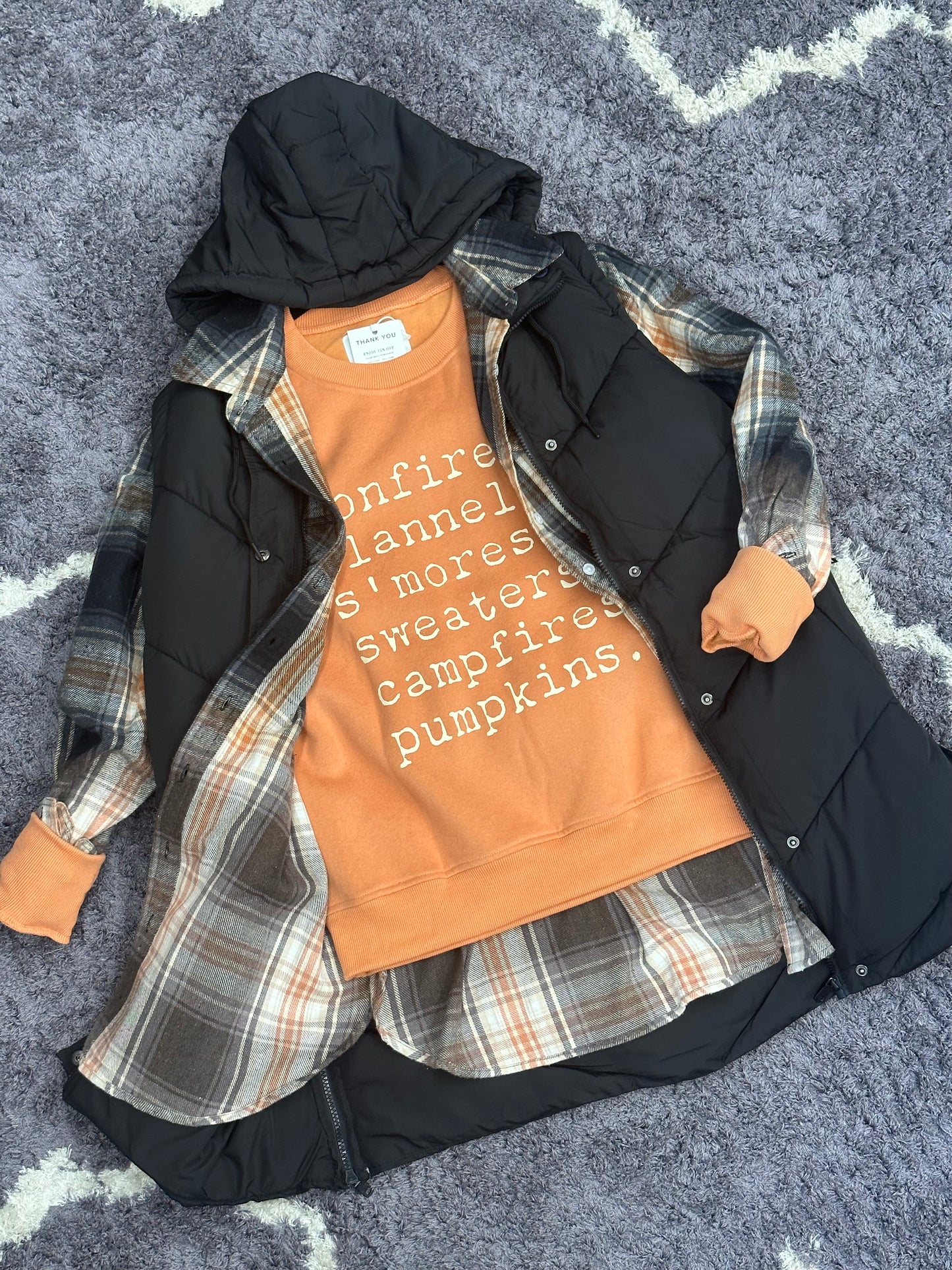 Royalty Long Puff Vest