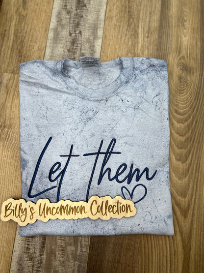 Let them 🖤 Embroidered
