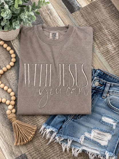 WITH JESUS you can