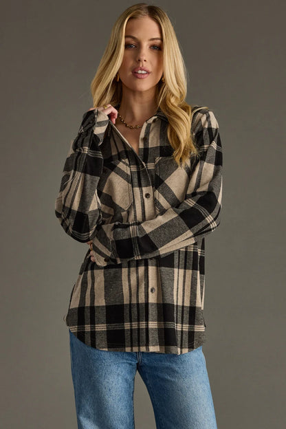 Jillian Super Soft Button Up