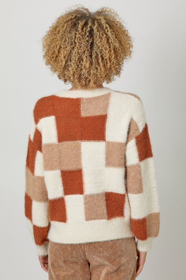 Mosaic Block Sweater