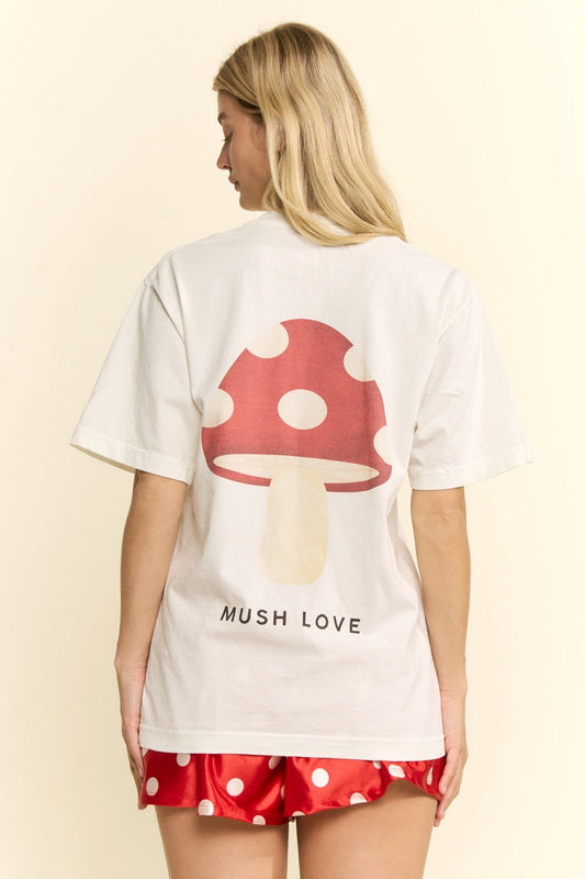 MUSH LOVE GRAPHIC TEE
