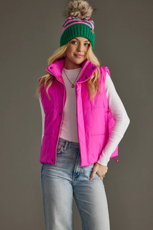 World Traveler Vest - Orange or Neon Pink